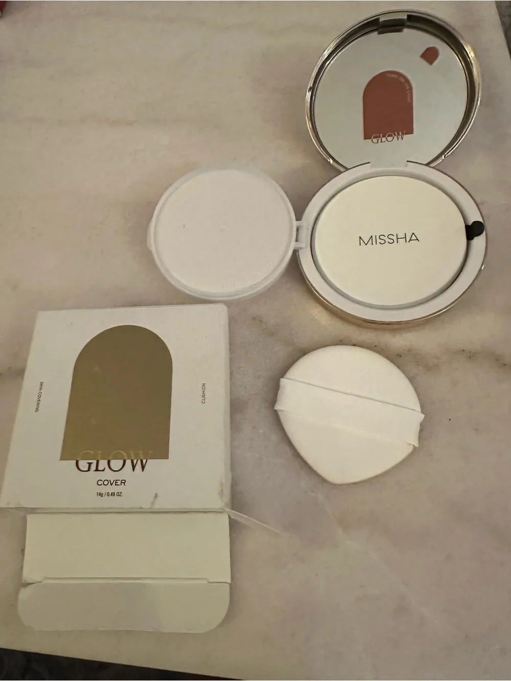 Missha Glow Cover Cushion - White